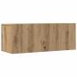 Preview: 7-teiliges TV-Schrank-Set Wandmontage Artisan Eiche