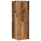 Preview: 4-tlg. TV-Schrank-Set Wandmontage Altholz-Optik Holzwerkstoff