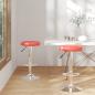 Preview: ARDEBO.de - Barhocker 2 Stk. Rot Kunstleder