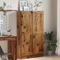 Preview: Bücherschrank Altholz-Optik 82,5x30,5x150 cm Holzwerkstoff