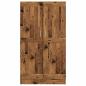 Preview: Bücherschrank Altholz-Optik 82,5x30,5x150 cm Holzwerkstoff