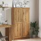 Preview: B?cherschrank Artisan-Eiche 82,5x30,5x150 cm Holzwerkstoff