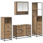 Preview: Badezimmermöbel-Set 4 stk. Artisan-Eiche 80 x 33 x 60 cm
