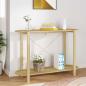 Preview: ARDEBO.de - Konsolentisch 110x38x75 cm Holzwerkstoff