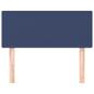 Preview: Kopfteil Blau 90x5x78/88 cm Stoff