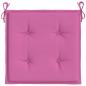 Preview: Gartenstuhl-Kissen 6 Stk. Rosa 50x50x3 cm Stoff