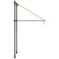 Preview: Markise Einziehbar Creme 150x150 cm Stoff und Stahl