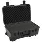 Preview: Koffer für Flugreise Tragbar Schwarz 55x35x22,5 cm PP