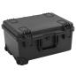 Preview: ARDEBO.de - Koffer für Flugreise Tragbar Schwarz 54x41,5x29 cm PP