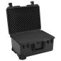 Preview: Koffer für Flugreise Tragbar Schwarz 54x41,5x29 cm PP