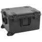 Preview: ARDEBO.de - Koffer für Flugreise Tragbar Schwarz 62,5x49,5x37 cm PP