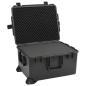 Preview: Koffer für Flugreise Tragbar Schwarz 62,5x49,5x37 cm PP