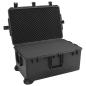 Preview: Koffer für Flugreise Tragbar Schwarz 79,5x52x39 cm PP