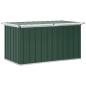 Preview: Garten-Aufbewahrungsbox Grün 129 x 67 x 65 cm
