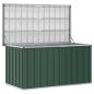 Preview: Garten-Aufbewahrungsbox Grün 129 x 67 x 65 cm