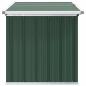 Preview: Garten-Aufbewahrungsbox Grün 129 x 67 x 65 cm