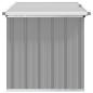 Preview: Gartenbox Grau 129x67x65 cm