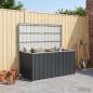 Preview: Gartenbox Anthrazit 129x67x65 cm