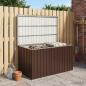 Preview: ARDEBO.de - Gartenbox Braun 171 x 99 x 93 cm