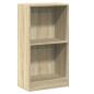 Preview: Bücherregal Sonoma-Eiche 40x24x75 cm Holzwerkstoff