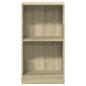 Preview: Bücherregal Sonoma-Eiche 40x24x75 cm Holzwerkstoff