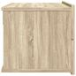Preview: Nachttisch Sonoma-Eiche 40x30x30 cm Holzwerkstoff