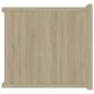 Preview: Nachttische 2 Stk. Sonoma-Eiche 40x30x30 cm Holzwerkstoff
