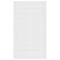 Preview: CD-Schrank Weiß 102x23x177,5 cm Holzwerkstoff