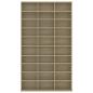 Preview: CD-Schrank Sonoma-Eiche 102x23x177,5 cm Holzwerkstoff
