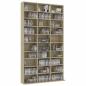 Preview: CD-Schrank Sonoma-Eiche 102x23x177,5 cm Holzwerkstoff