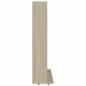 Preview: CD-Regal Sonoma-Eiche 100x23x89,5 cm Holzwerkstoff