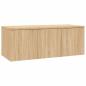 Preview: TV-Schrank Sonoma-Eiche 80x34x30 cm Holzwerkstoff
