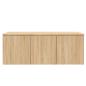 Preview: TV-Schrank Sonoma-Eiche 80x34x30 cm Holzwerkstoff