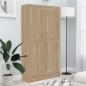 Preview: ARDEBO.de - B?cherregal Sonoma-Eiche 82,5x30,5x150 cm Holzwerkstoff