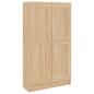 Preview: B?cherregal Sonoma-Eiche 82,5x30,5x150 cm Holzwerkstoff