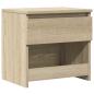 Preview: Nachttisch Sonoma-Eiche 40x30x39 cm Holzwerkstoff