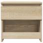 Preview: Nachttische 2 Stk. Sonoma-Eiche 40x30x39 cm Holzwerkstoff