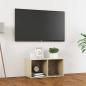 Preview: ARDEBO.de - TV-Schrank Sonoma-Eiche 72x35x36,5 cm Holzwerkstoff