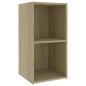 Preview: TV-Schrank Sonoma-Eiche 72x35x36,5 cm Holzwerkstoff