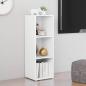 Preview: TV-Schrank Weiß 107x35x37 cm Holzwerkstoff