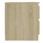 Preview: Nachttisch Sonoma-Eiche 50x39x43,5 cm Holzwerkstoff