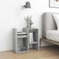 Preview: Nachttische 2 Stk. Betongrau 50x30x51,5 cm Holzwerkstoff