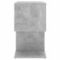 Preview: Nachttische 2 Stk. Betongrau 50x30x51,5 cm Holzwerkstoff