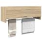 Preview: Kleiderschrank Sonoma-Eiche 100x32,5x35 cm Holzwerkstoff