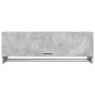 Preview: Kleiderschrank Betongrau 100x32,5x35 cm Holzwerkstoff