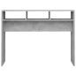 Preview: Konsolentisch Betongrau 105x30x80 cm Holzwerkstoff