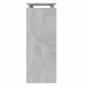 Preview: Konsolentisch Betongrau 80x30x80 cm Holzwerkstoff