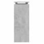 Preview: Konsolentisch Betongrau 102x30x80 cm Holzwerkstoff