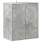 Preview: Schuhschrank Betongrau 60x35x70 cm Holzwerkstoff