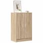 Preview: Schuhschrank Sonoma-Eiche 60x35x92 cm Holzwerkstoff